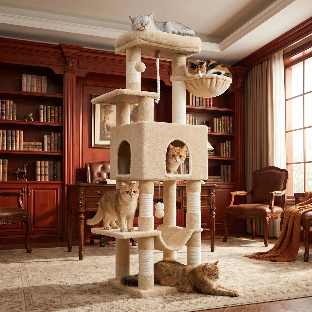 Arbre à Chat Premium XXL – 162 cm
