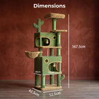 Arbre à Chat Cactus XXL – 167 cm
