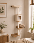Arbre à Chat Mural – 149 cm