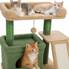 Petit Arbre à Chat Compact 3 niveaux – 68 cm