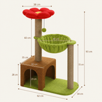 Arbre à Chat Fleur Compact – 93 cm