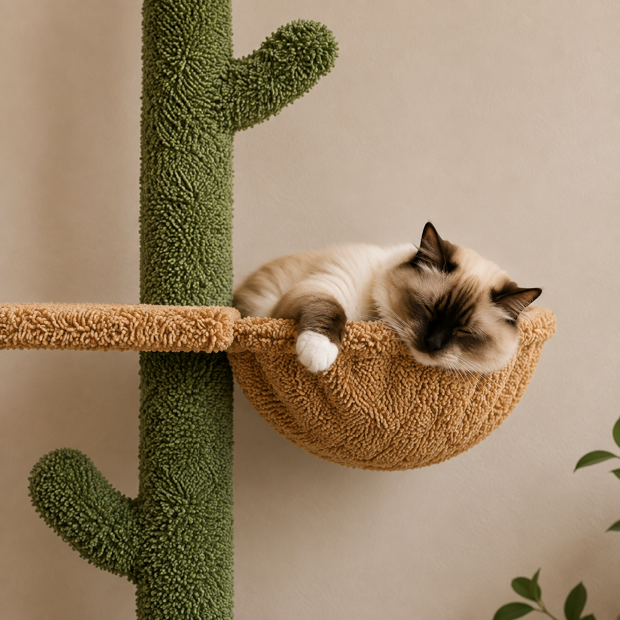 Arbre à Chat Sol-Plafond Cactus - 275 cm