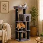 Arbre à Chat XXL 147 cm – 4 niveaux