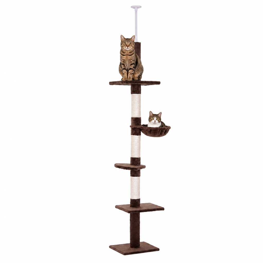 Arbre à Chat Sol-Plafond – 260 cm