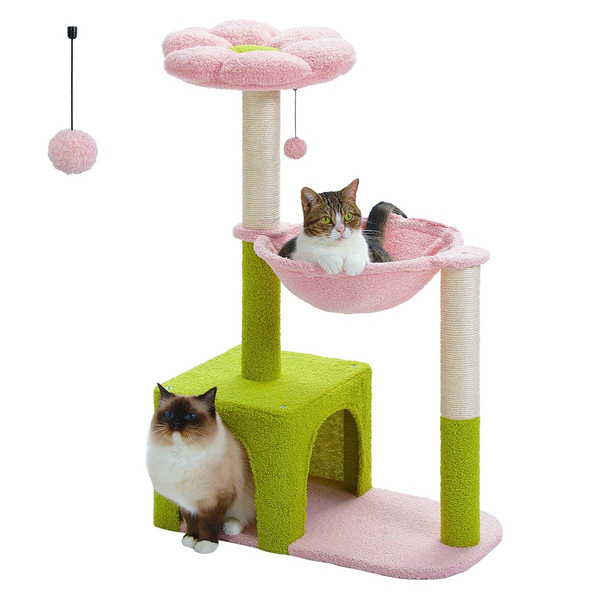 Arbre à Chat Fleur Compact – 93 cm