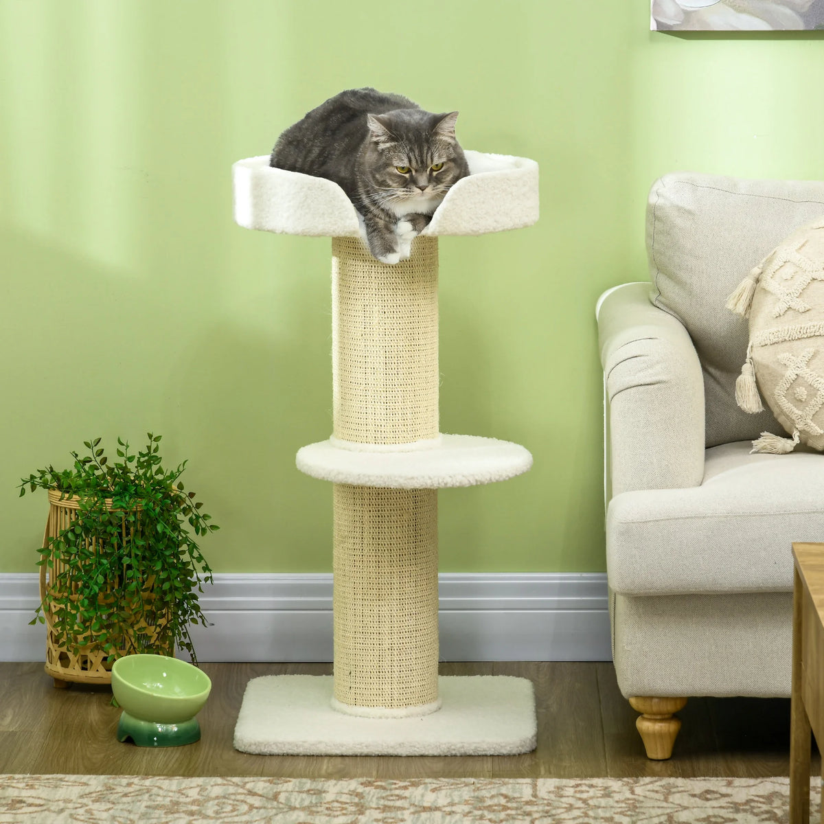 Petit Arbre à Chat – 91 cm – 3 niveaux