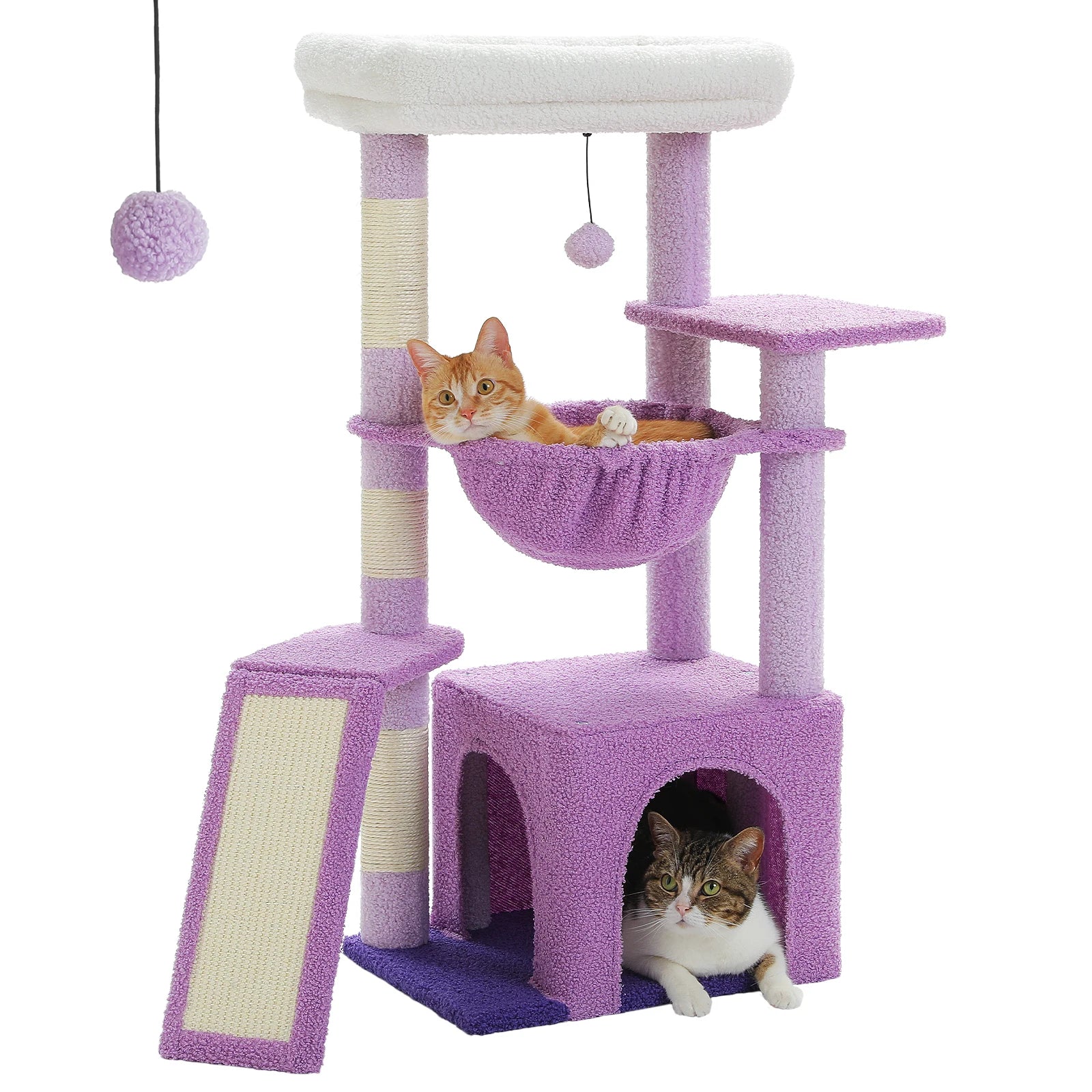 Petit Arbre à Chat Compact 92 cm – 4 niveaux