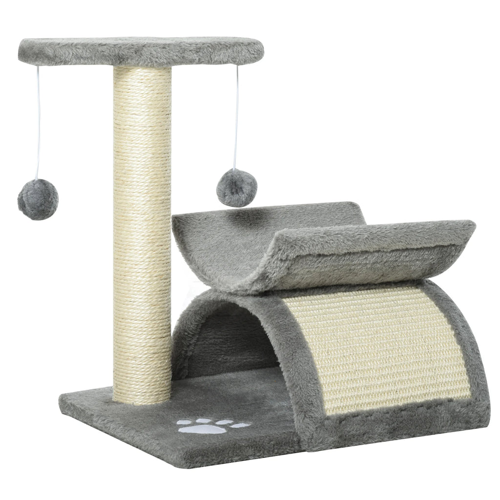 Petit Arbre à Chat Compact – 43 cm – 3 niveaux