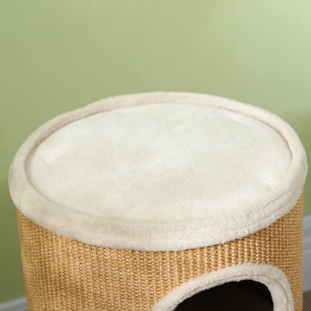 Arbre à Chat Rond Compact – 60 cm