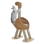Arbre à Chat Premium Osier – 116 cm