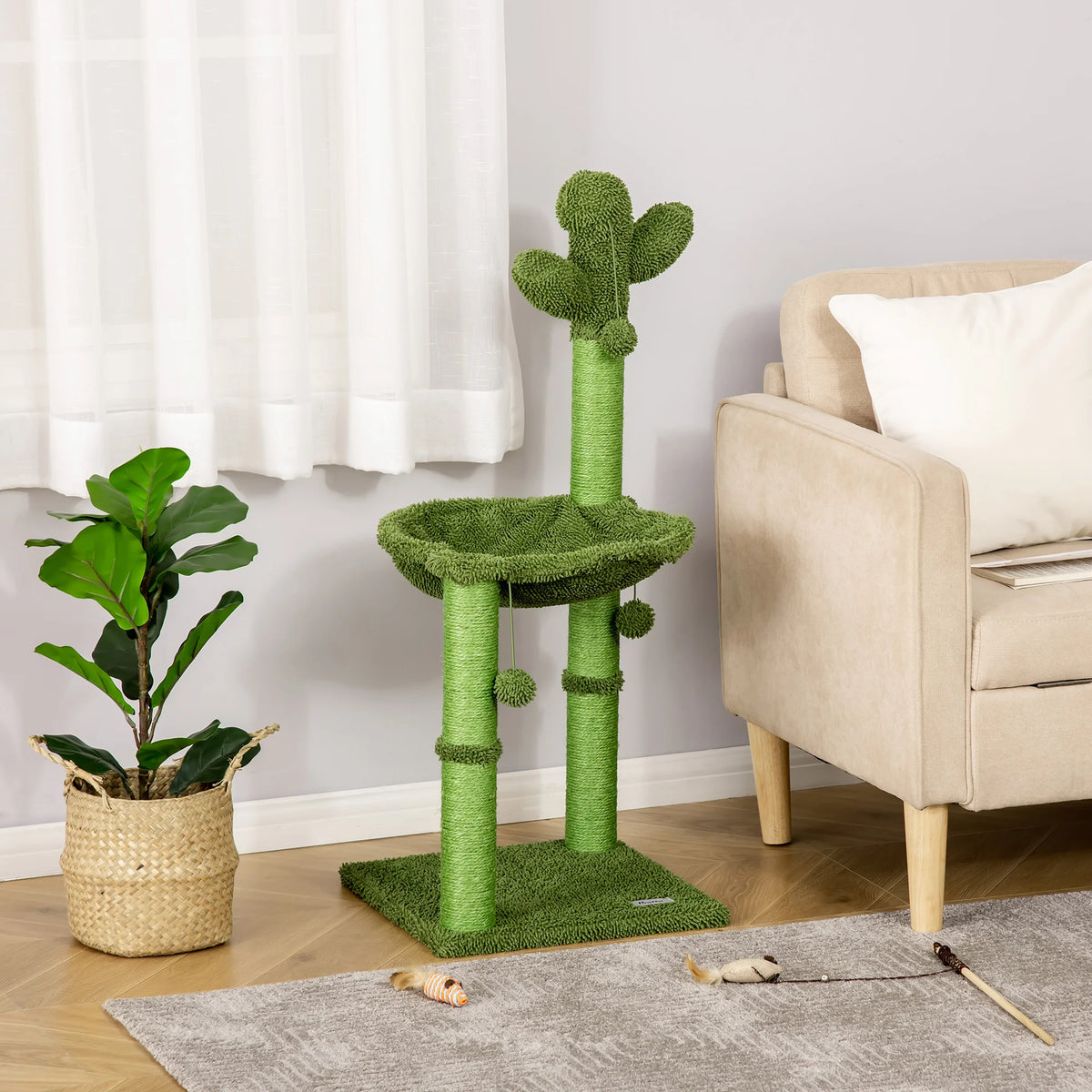 Arbre à Chat Cactus – 40 cm