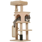 Arbre à Chat Bois 104 cm – 4 niveaux