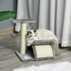 Petit Arbre à Chat Compact – 43 cm – 3 niveaux