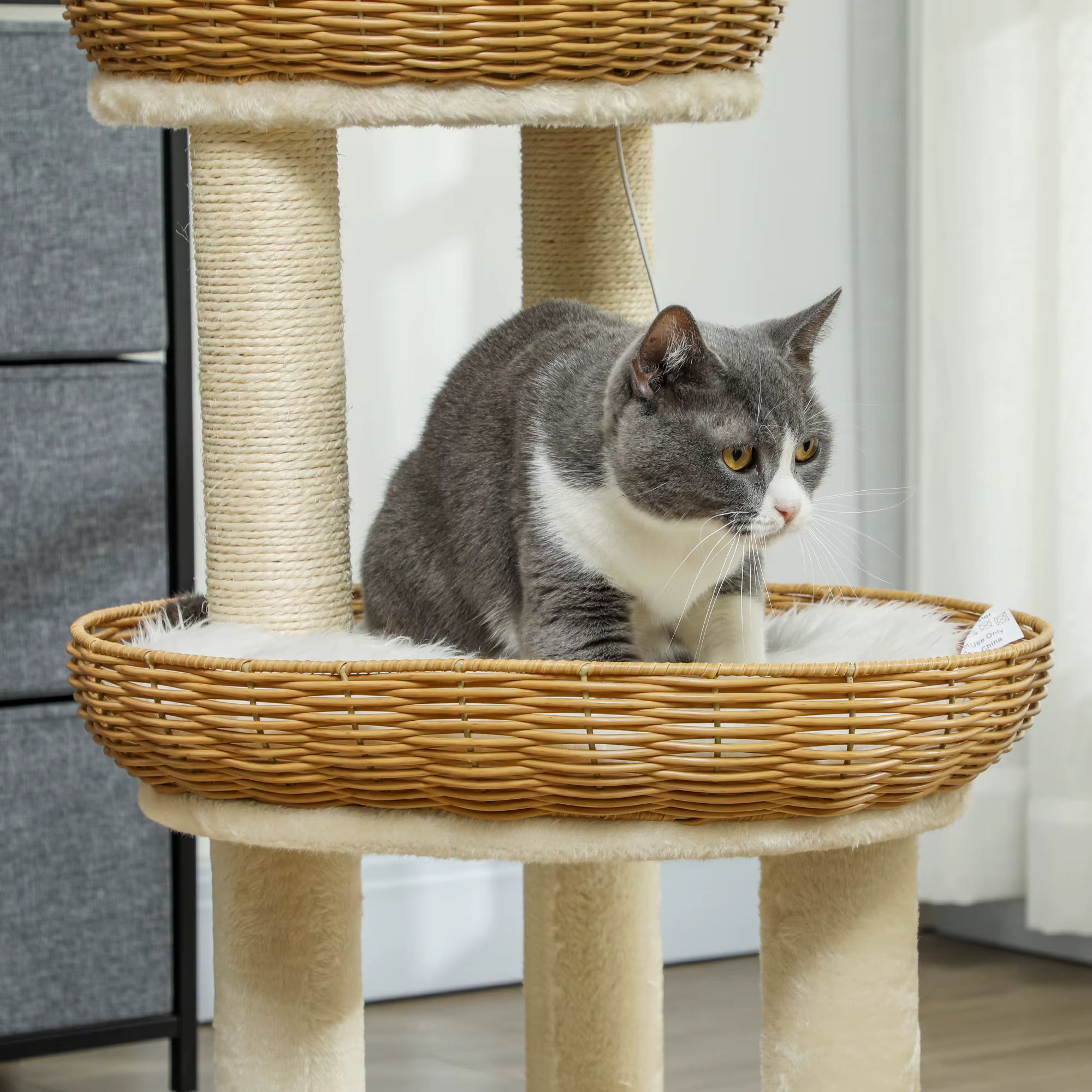 Arbre à Chat Avec Paniers