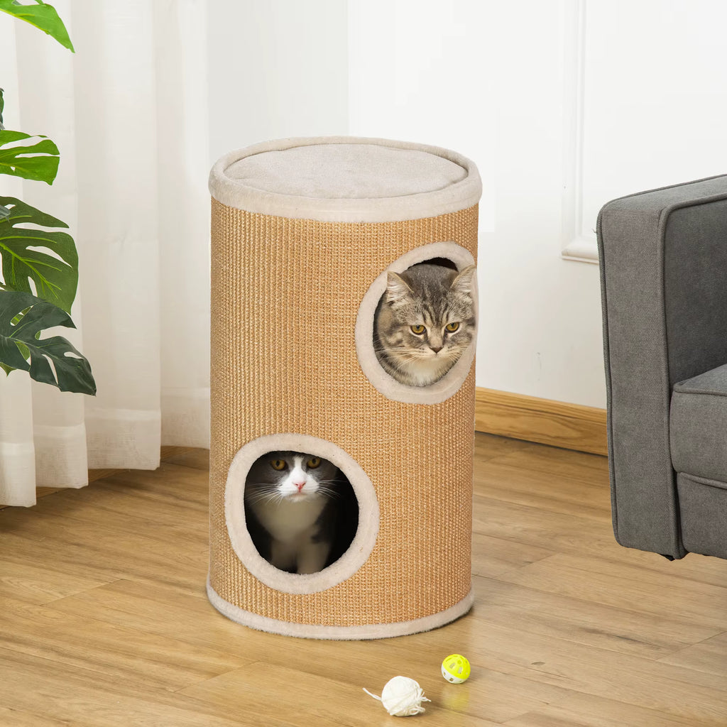 Arbre à Chat Rond Compact – 60 cm