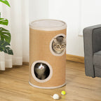 Arbre à Chat Rond Compact – 60 cm