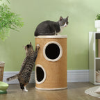 Arbre à Chat Rond Compact – 60 cm