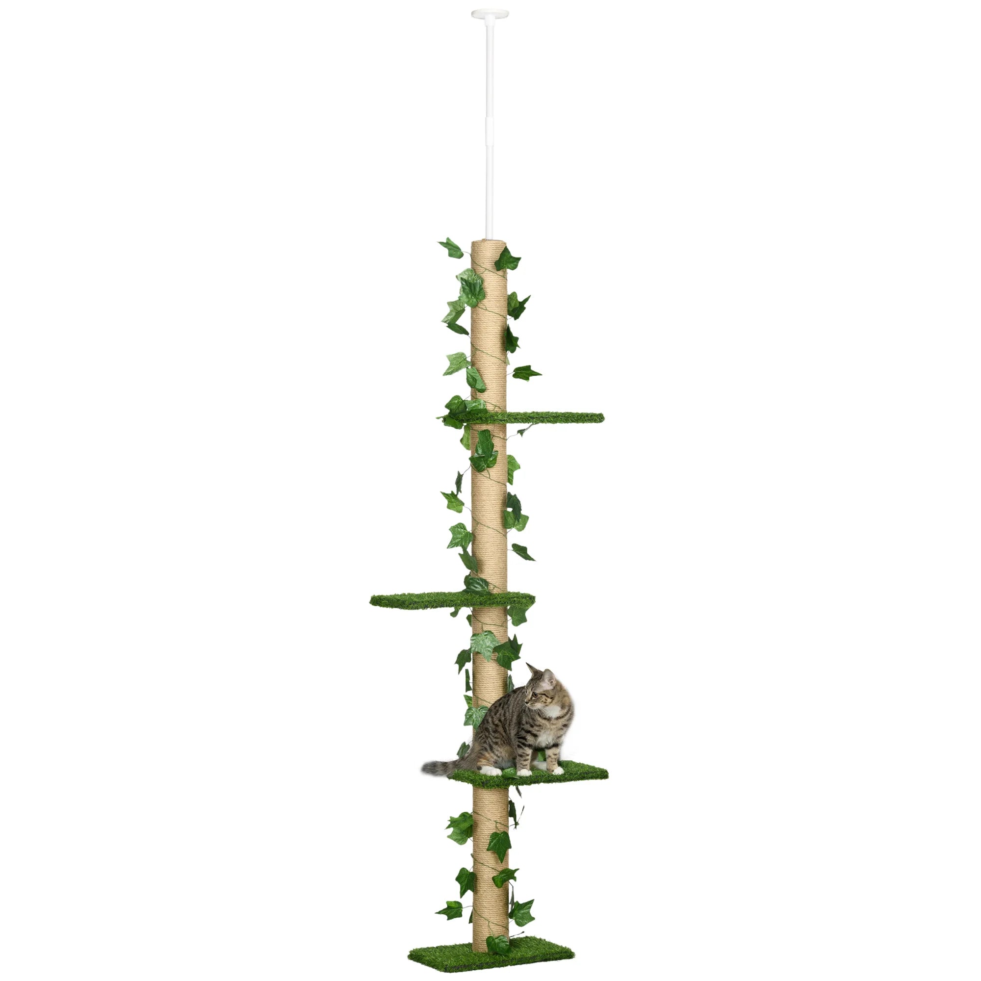 Arbre à Chat Sol-Plafond XXL – 242 cm