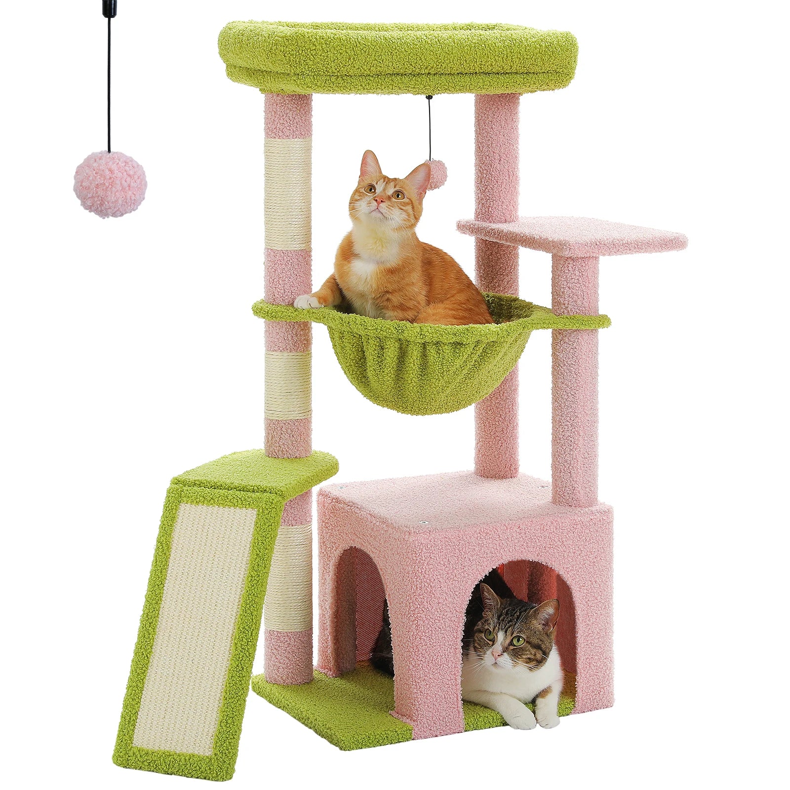 Petit Arbre à Chat Compact 92 cm – 4 niveaux