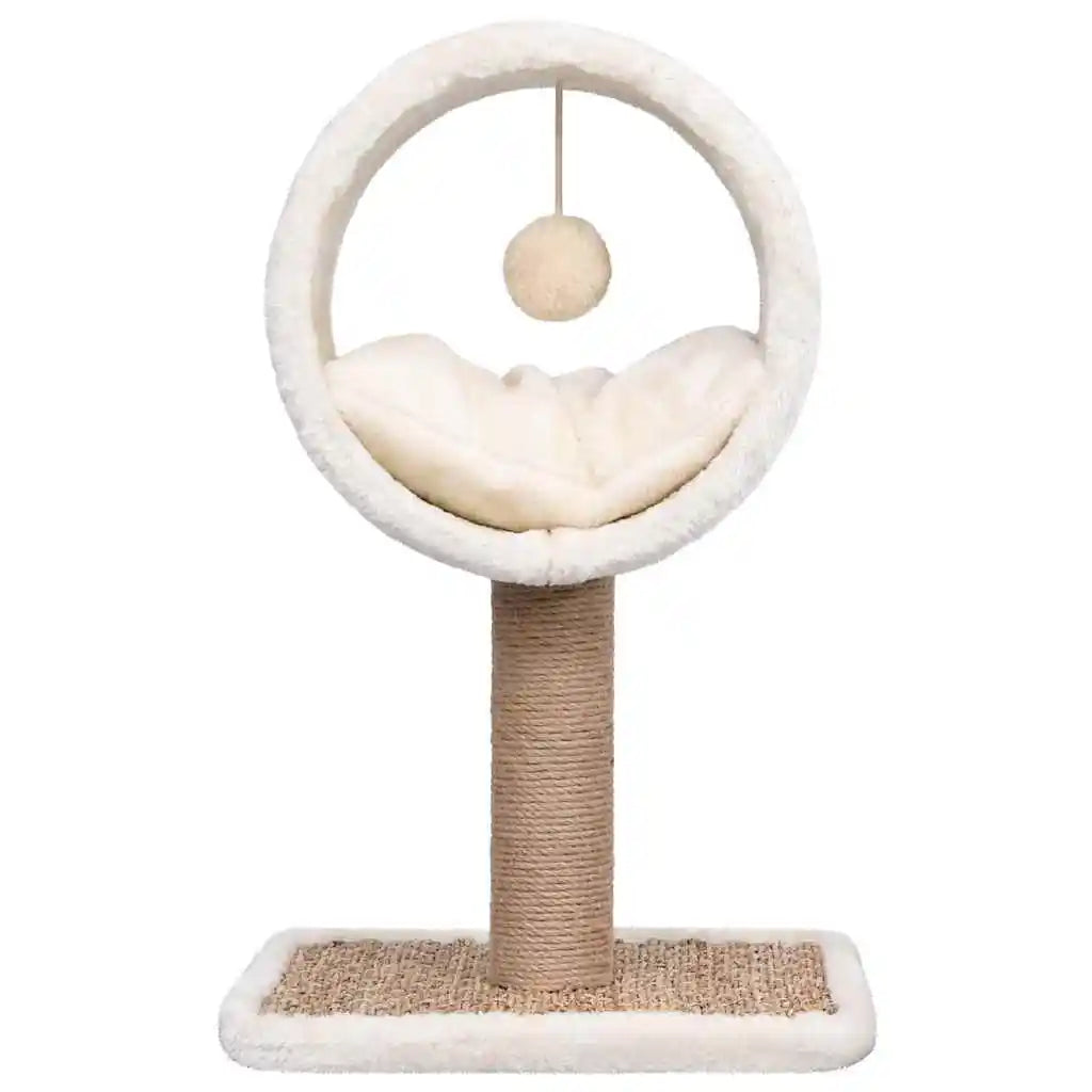 Petit Arbre à Chat Rotin Compact – 56 cm