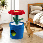 Arbre à Chat Fleur Compact – 72 cm