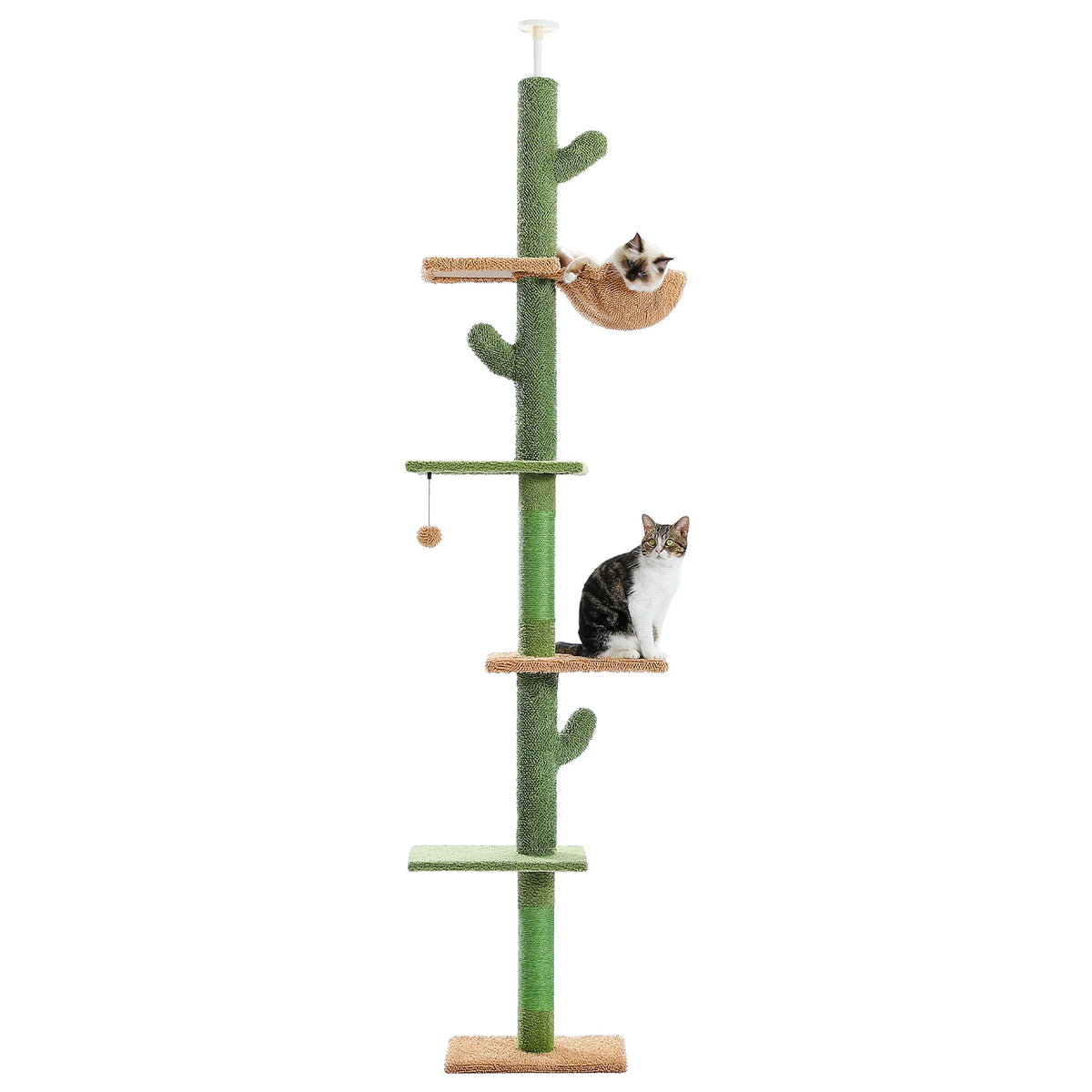 Arbre à Chat Sol-Plafond Cactus - 275 cm