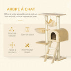 Arbre à Chat avec Hamac – 98 cm