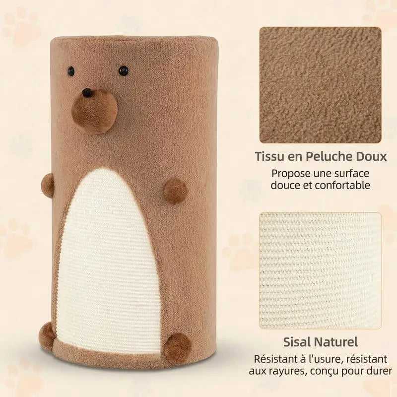 Petit Arbre à Chat Rond Compact – 66 cm