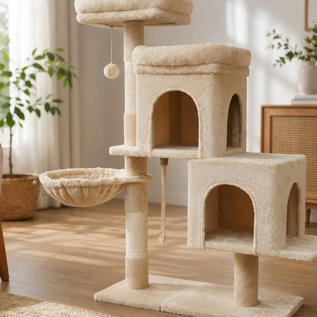 Arbre à Chat Premium Multiplateformes – 97 cm