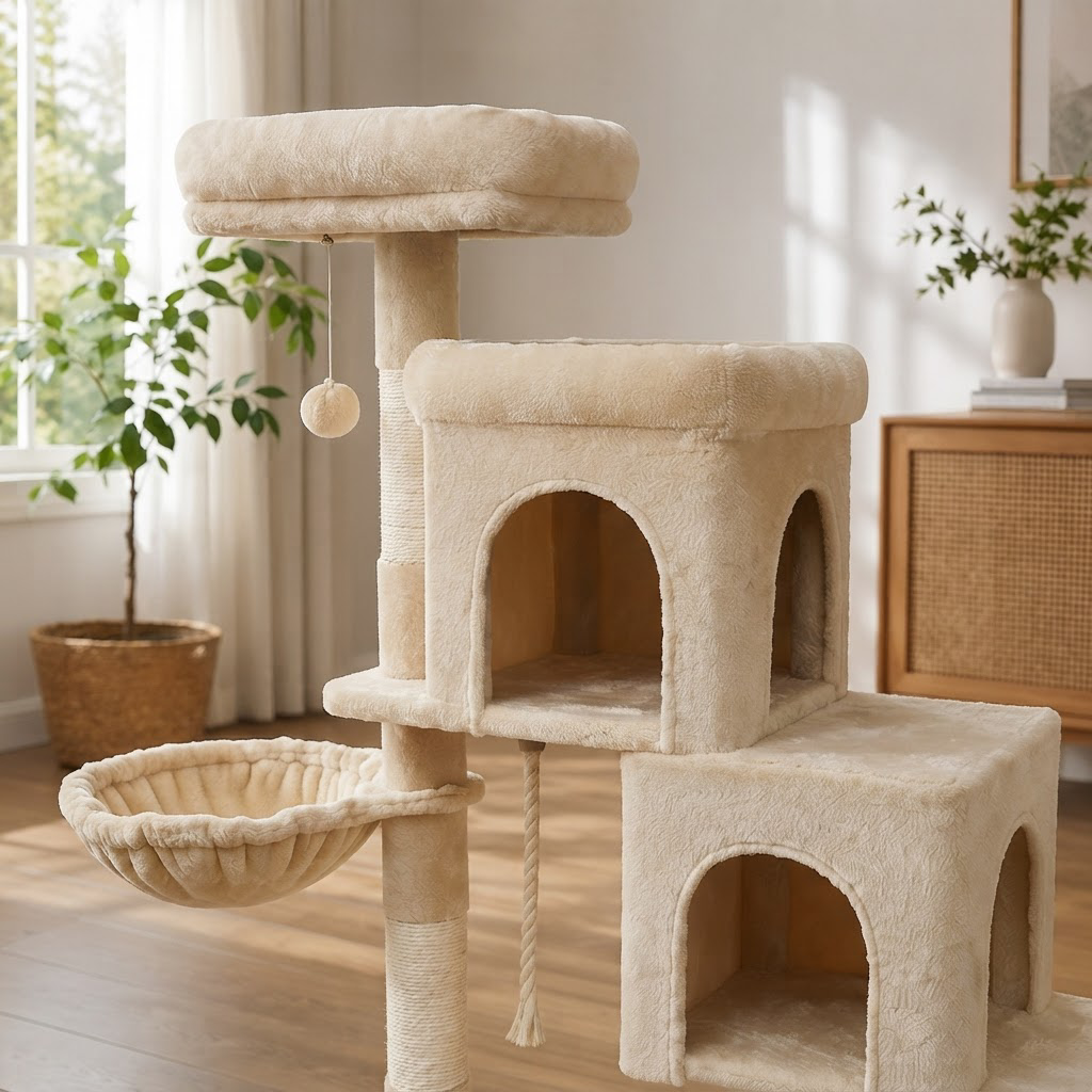 Arbre à Chat Premium Multiplateformes – 97 cm