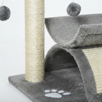 Petit Arbre à Chat Compact – 43 cm – 3 niveaux