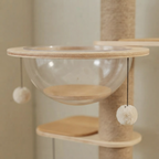 Arbre à Chat Sol-Plafond Bois – 284 cm